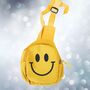 Stocking Filler Kids Crossover Backpack With Smiley Face Blue, thumbnail 4 of 7