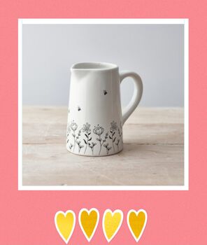 Bee And Wild Flower Jug, 5 of 5