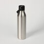 Circular And Co 750ml Stainless Steel Water Bottle Uncoated Black, thumbnail 1 of 8