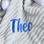 Personalised Baby Blanket And Bunny Comforter Gift Set, thumbnail 7 of 11