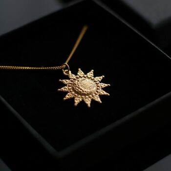 Gift For Wife, Sun And Moon Necklace, 6 of 8