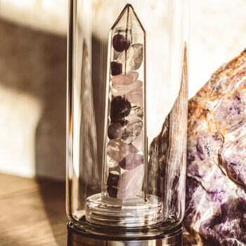 Crystal Infused Elixir Water Bottles | Wellness And Mindfulness, 5 of 12
