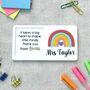 Thank You Teacher Gift, Personalised Post It Note Holder, thumbnail 3 of 5
