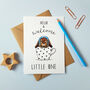 'Welcome Little One' New Baby Boy Card, thumbnail 1 of 2