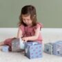 Pastel Stacking Blocks With Goose Illustration, thumbnail 3 of 4