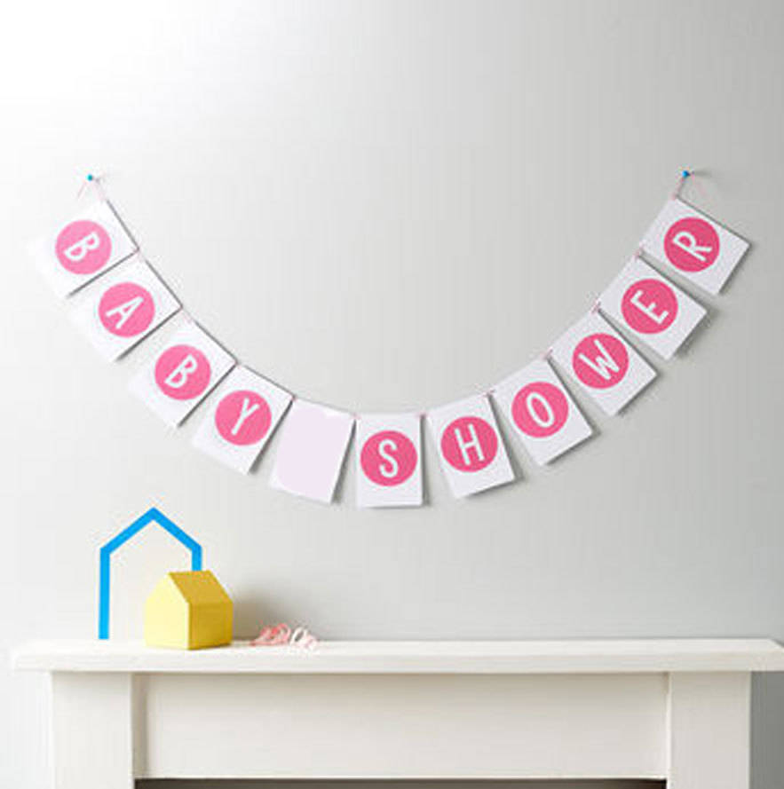Baby Shower Bunting, 1 of 2
