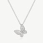 Gold Or Silver Dainty Butterfly Necklace, Women's Jewellery, thumbnail 4 of 5