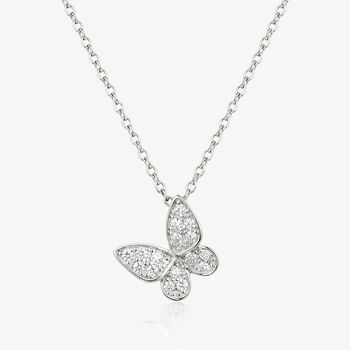 Gold Or Silver Dainty Butterfly Necklace, Women's Jewellery, 4 of 5