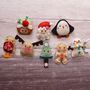 Cute Christmas Garland With Five Characters, thumbnail 1 of 12