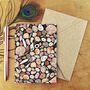 Mollusca Sea Shell Print A6 Greetings Cards, thumbnail 1 of 7
