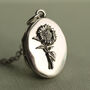 Personalized Sunflower Birth Flower Locket, thumbnail 1 of 8