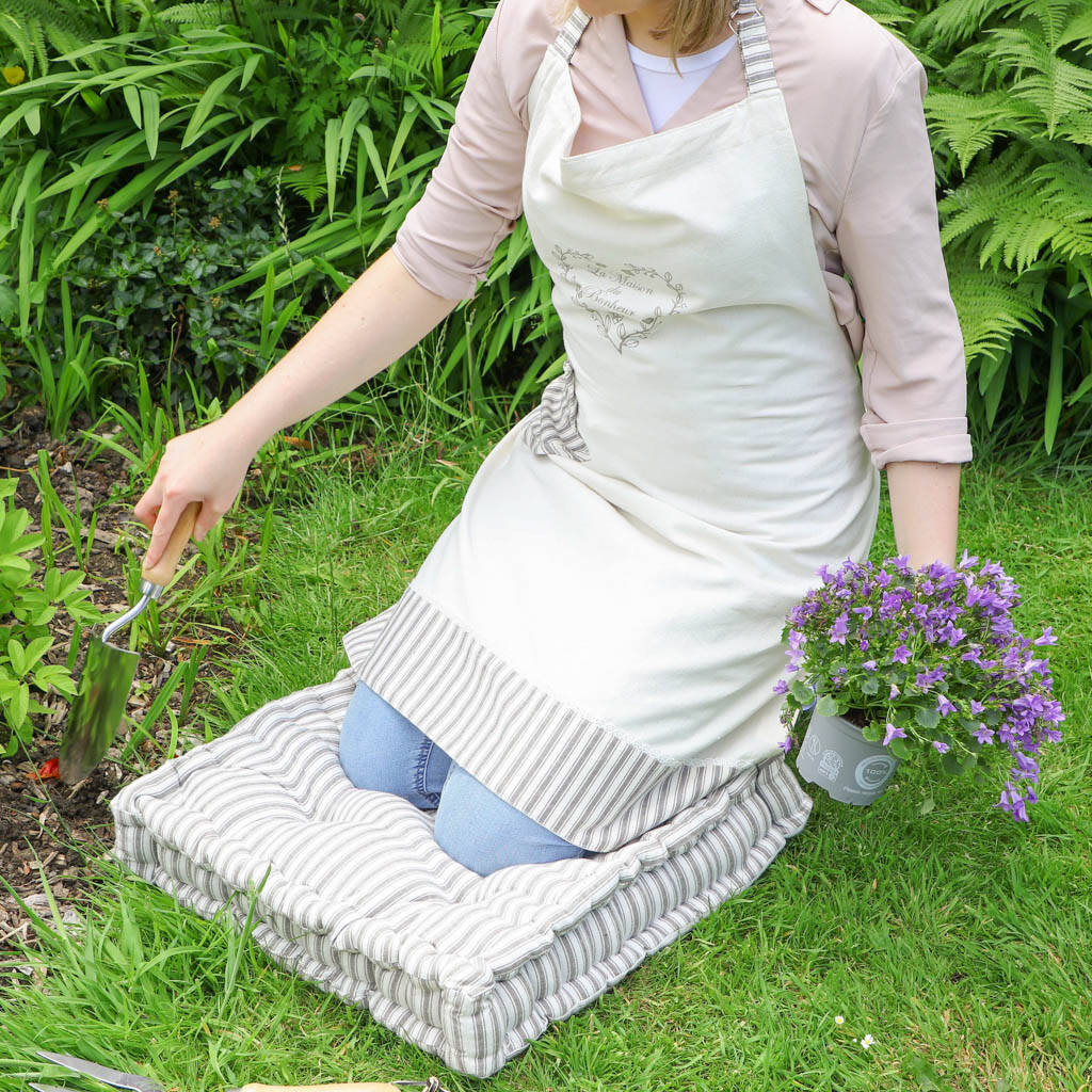 Striped Garden Kneeling Pad, 1 of 7