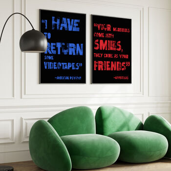Your Own Personalised Movie/Song Quote Wall Art, 6 of 10