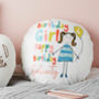 Children's Personalised Birthday Cushion, thumbnail 1 of 5