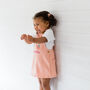 Personalised Initial Dusty Pink Girls Dress, thumbnail 10 of 10