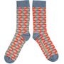 Men's Organic Cotton Patterned Socks, thumbnail 3 of 8