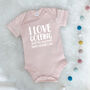 Father And Child Love … Personalised Babygrow, thumbnail 4 of 10