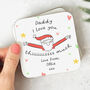 Personalised Christmas Mug 'Daddy Love You This Much', thumbnail 4 of 5