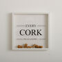 Wine Champagne Cork Collector Frame Home Decor, thumbnail 7 of 11