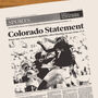 Colorado State Rams College Football Personalised Newspaper History Book, thumbnail 9 of 12