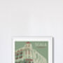 Scala London Travel Poster Art Print, thumbnail 3 of 6