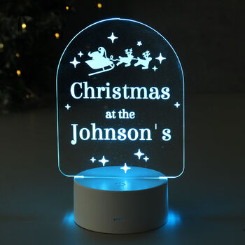 Personalised Free Text Christmas LED Light, 9 of 12