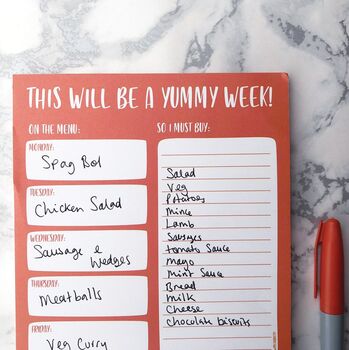 This Will Be A Yummy Weekly Meal Planner, 4 of 4