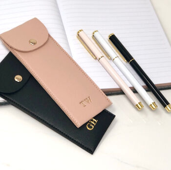Ballpoint Pen With Monogrammed Pouch, 5 of 12