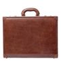 Luxury Slim Leather Attaché Case. 'The Scanno', thumbnail 6 of 12