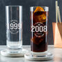 'Vintage Aged To Perfection’ Highball Glass For His Birthday, thumbnail 1 of 4