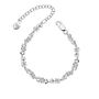 Sterling Silver Country Garden Tennis Bracelet, thumbnail 5 of 6