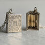 Silver Victorian Book Locket Personalised Gift, thumbnail 1 of 12