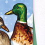 Christmas Quackers Duck Animal Pun Card, thumbnail 3 of 4