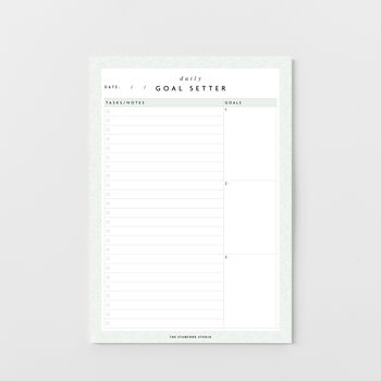 A5 Daily Goal Setter Notepad, 2 of 3