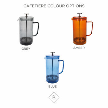Coloured Glass Cafetiere, 6 of 6