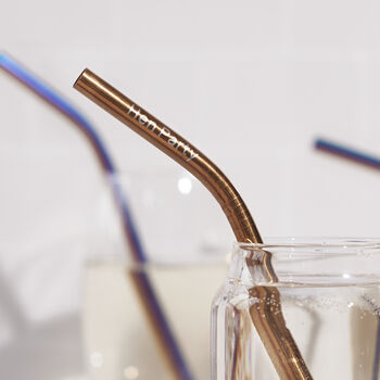 Hen Party And Team Bride Reusable Straws, 2 of 2