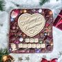 Xl Merry Christmas Personalised Chocolate Slab, thumbnail 1 of 3