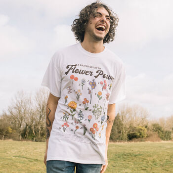 Flower Power Men's Flower Guide T Shirt, 2 of 5