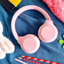 Personalised Rainbow Childrens Wireless Headphones, thumbnail 3 of 3