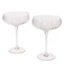 Set Of Two Blush Pink Champagne Glasses, thumbnail 2 of 2