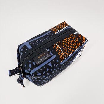 African Print Cosmetic Make Up Bag | Deji Print, 2 of 3