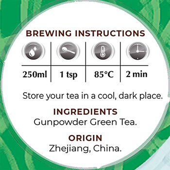 Supreme Gunpowder Temple Of Heaven Green Tea 200g Tin, 4 of 4