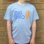 Big Bro Lil Bro/Big Sis Lil Sis Neon Lights Tshirt, thumbnail 3 of 7