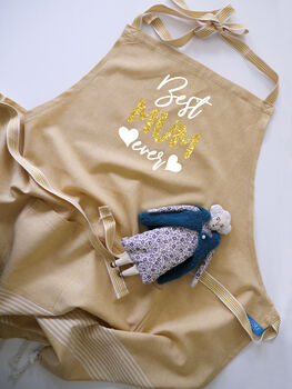 Personalised Cotton Apron, Tea Towels, Christmas Gift For Nanny, 4 of 7