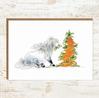 Shetland Pony Christmas Card Pack, 4 of 5