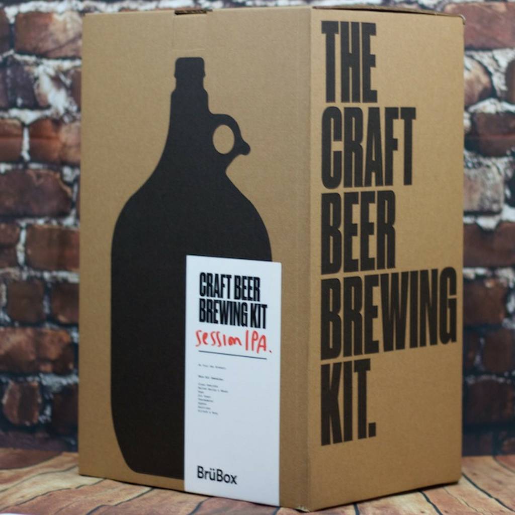 craft beer brewing kit by brübox | notonthehighstreet.com