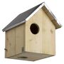 Wooden Squirrel House And Nesting Box With Zinc Roof Gift, thumbnail 2 of 4