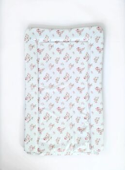 Rose Floral Baby Changing Mat, 4 of 4