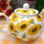 Two Cup Teapot In Sunflower Design, thumbnail 7 of 7