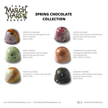 Spring Selection Box Of Artisan Chocolates, 10 of 12